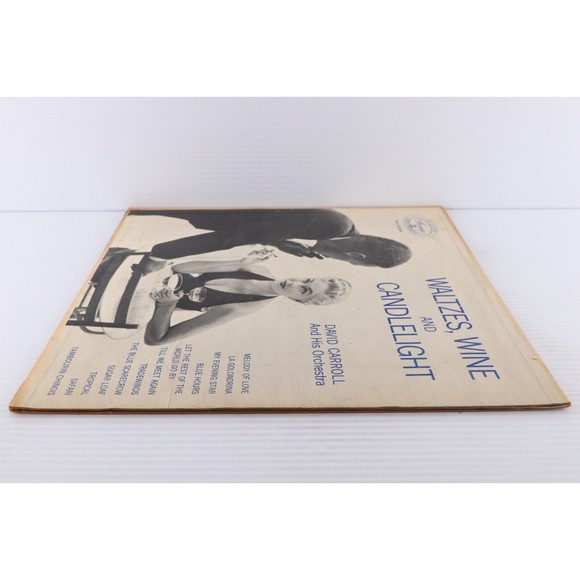 David Carroll Orchestra Waltzes, Wine & Candlelight 1955 Jazz LP Record MG 20086 - Picture 6 of 16